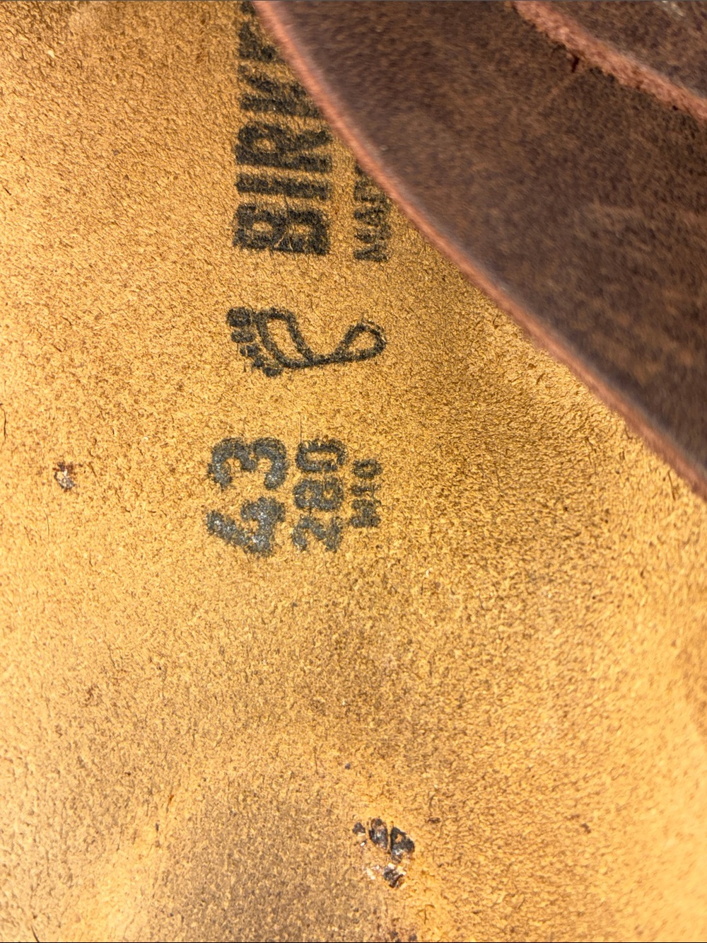 dark brown Birkenstock Arizona sandals featuring dual strap size Men’s EU43 M10 - Picture 11 of 11
